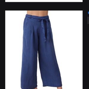 Bella Dahl Indigo Pants with Tie Detail